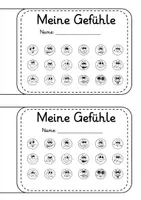 Vorschau - Arbeitsblätter - Arbeitsblätter & Heft: Meine Gefühle (Gefühlsheft) - Seite 2