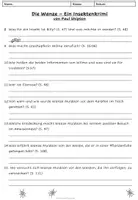 Vorschau - Arbeitsblätter - Die Wanze von Paul Shipton - Lesequiz/Lesetest - Seite 2