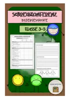 Vorschau - Arbeitsblätter - Schreibkonferenz: Bildergeschichte (Klasse 3-5) - Deckblatt