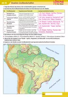 Vorschau - Arbeitsblätter - Brasilien Großlandschaften - Seite 2