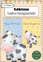Vorschau - Bildkarten - Kuhklasse Geburtstagsschilder - Deckblatt
