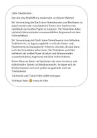 Vorschau - Arbeitsblätter - Legekarten Noten - und Pausenwerte - Seite 1