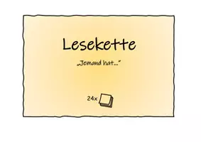 Vorschau - Spiele - Lesekette: Klassenzimmer - Deckblatt