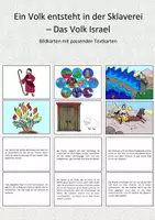 Vorschau - Bildkarten - Bild- und Textkarten - Das Volk Israel entsteht - Deckblatt