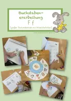 Vorschau - Stundenentwürfe - Buchstabenerarbeitung F (Stationsbetrieb) - Deckblatt