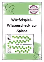 Vorschau - Spiele - Würfelspiel Spinne lovetoteach - Deckblatt