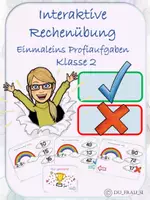 Vorschau - Interaktives Material - Interaktive Rechenübung zum 1x1 - Für Profis - Deckblatt