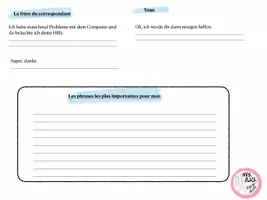 Vorschau - Arbeitsblätter - Prüfungsvorbereitung - production orale -préparation au collège - Seite 3