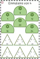 Vorschau - Spiele - Einmaleins-Blumen (Reihen 2-9) #instalehrerknaller24 - Seite 3
