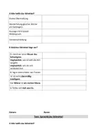 Vorschau - Arbeitsblätter - Sprachliche Stilmittel: Arbeitsblatt zu "Augen in der Großstadt" und Test auf zwei Niveaus - Seite 3