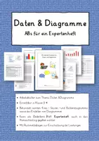 Vorschau - Arbeitsblätter - Daten und Diagramme Arbeitsblätter Selbstlernheft - Deckblatt