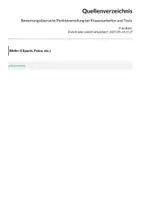 Vorschau - Lehrpläne/Lehrermaterial - Bewertungsübersicht/Punkteverteilung bei Klassenarbeiten und Tests - Seite 3