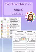Vorschau - Arbeitsblätter - Arbeitsblatt: Das Gummibärchen-Orakel (Lass die SuS sich gegenseitig die Zukunft vorhersagen!) - Deckblatt