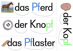 Vorschau - Arbeitsblätter - Schleichdiktat zum Pf/pf 1./2. Klasse Einführung - Seite 3