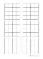 Vorschau - Arbeitsblätter - Bingo-Spiel (Blanko) - Seite 2