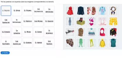Vorschau - Merkblätter - La Ropa - Interaktive Aufgaben zum Wortfeld Kleidung - Seite 3