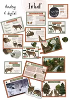Vorschau - Stundenentwürfe - Lernwerktstatt - Der Wolf - analog und digital als interaktive PDF - Seite 1