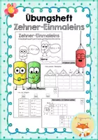 Vorschau - Arbeitsblätter - Materialpaket: Das Zehner-Einmaleins - Seite 1