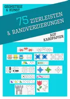 Vorschau - Mal- und Bastelvorlagen - 75 Karopapier Geometrie Zeichnungen Zierleisten - Deckblatt