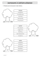 Vorschau - Unterrichtsreihen - Wortstamm & Wortfamilie - 3fach-differenziert- Klasse2/3/4 - Seite 2
