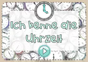 Vorschau - Stationenlernen - Uhrzeit | Interaktive PDF | analog & digital ab Klasse 1 - Seite 1