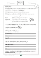 Vorschau - Arbeitsblätter - Satzglieder Klasse 3: Umstellprobe, Subjekt & Prädikat üben Deutsch - Seite 1