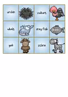 Vorschau - Spiele - Merk es dir-Spiel "Animals - ABC" für den Englischunterricht - Seite 3
