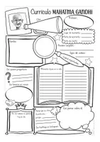 Vorschau - Arbeitsblätter - Spanisch Arbeitsblätter Mahatma Gandhi curriculo creativo (Geschichte / BILI) - Seite 3
