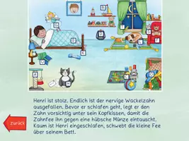 Vorschau - Interaktives Material - Interaktive Lesespurgeschichte: Zahnfee mit Lösungswort - Seite 3