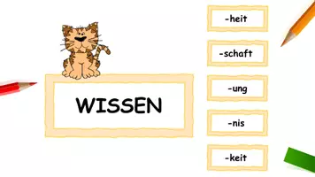 Vorschau - Spiele - Nachsilben und Wortveränderungen Arbeitsheft und Spiel - Seite 2