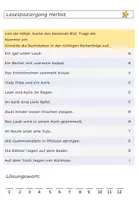 Vorschau - Arbeitsblätter - Lesespaziergang Herbst - Seite 1