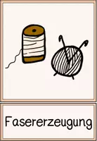 Vorschau - Stationenlernen - Die Stationen der textilen Kette - Bild- und Wortkarten - Seite 3