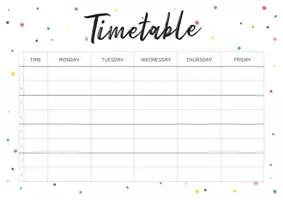 Vorschau - Anderer Materialtyp - Timetable // PDF // Word File - Seite 2