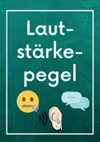 Vorschau - Poster - Lautstärkepegel Classroommanagement Design Klassenraum Klassenlehrer/in - Deckblatt