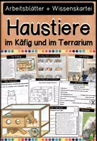 Vorschau - Unterrichtsreihen - Haustiere - Hamster - Deckblatt