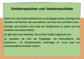 Vorschau - Fördermaterial/Inklusion - Kartei zur Groß- und Kleinschreibung: Verkehrsschilder (Druckschrift) - Seite 2
