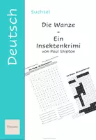 Vorschau - Arbeitsblätter - Suchsel "Die Wanze - Ein Insektenkrimi" - Deckblatt