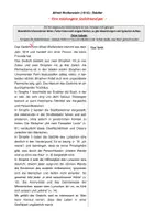 Vorschau - Arbeitsblätter - Übung: Analysieren und Interpretieren eines Gedichts - Verbesserung einer misslungenen Gedichtinterpretation (Wolfenstein: "Städter") - Deckblatt