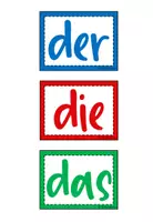 Vorschau - Stationenlernen - Artikelschulung ab der 1. Klasse - Legematerial - Seite 1