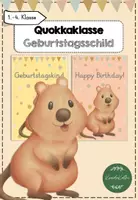 Vorschau - Merkblätter - Quokkaklasse Geburtstagsschilder - Deckblatt