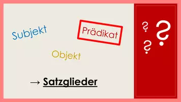 Vorschau - Präsentationen/Tafelbilder - Prädikat - Übersicht, Erklärung und Übungen - Seite 1