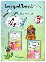 Vorschau - Spiele - Lesespiel/Lesedomino „Wörter mit ie“ - Deckblatt