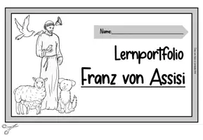 Vorschau - Arbeitsblätter - Heiliger Franz von Assisi - Franziskus - Lernportfolio mit Zusatzblättern und Leporello Religionsunterricht - Seite 2