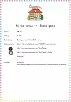 Vorschau - Spiele - At the circus - Board Game - Seite 1