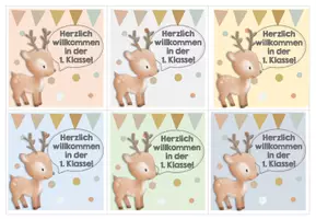 Vorschau - Bildkarten - Rentierklasse Materialpaket - Seite 3