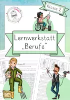 Vorschau - Unterrichtsreihen - Berufe Klasse 2 Sparpaket - Deckblatt