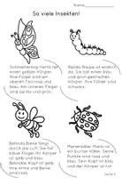 Vorschau - Arbeitsblätter - Lesen und ausmalen Frühling - Seite 3