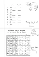 Vorschau - Arbeitsblätter - Flug durchs 1x1 Universum interaktiv plus Logbuch - Seite 2
