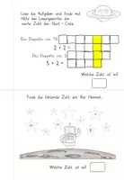 Vorschau - Arbeitsblätter - Flug durchs 1x1 Universum interaktiv plus Logbuch - Seite 3