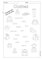 Vorschau - Arbeitsblätter - Clothes - Arbeitsblätter - Seite 2